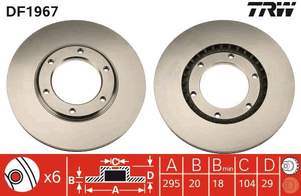 PAIRE DE DISQUES  9900