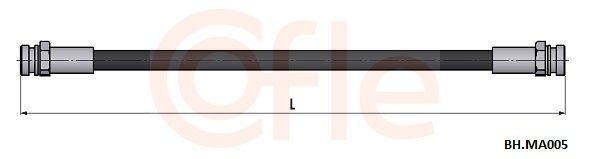 92.BH.MA005 COFLE fékcső