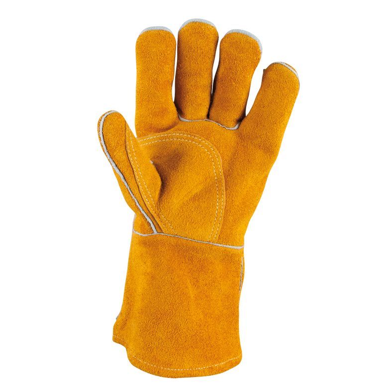 GANTS DE PROTECTION COURTS EN CUIR POUR SOUDEUR, M