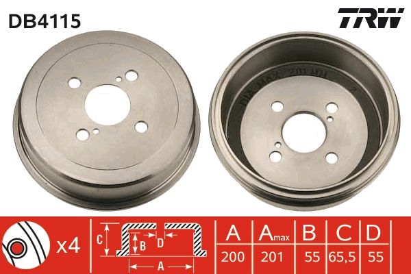 TAMBOUR DE FREIN  9900