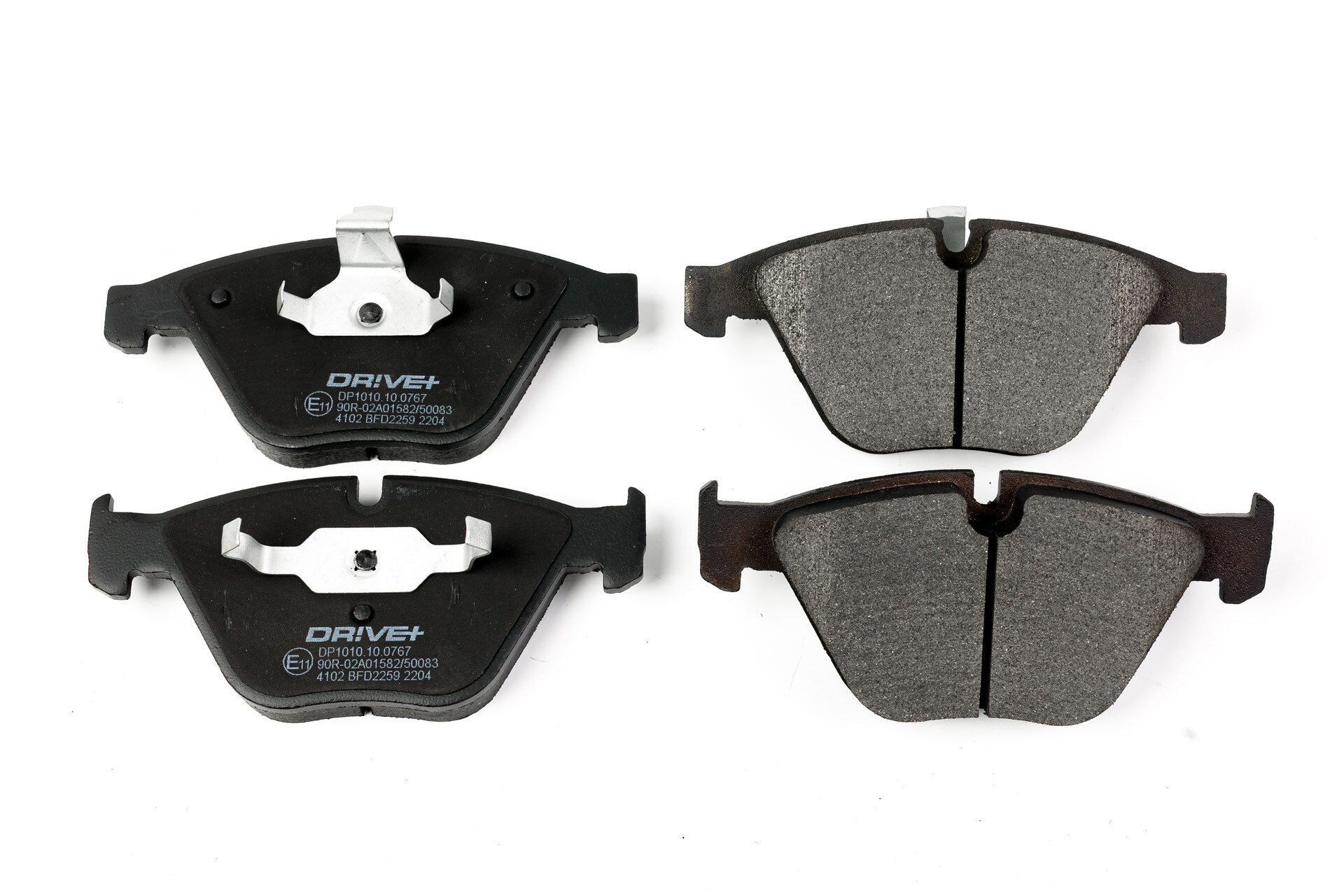 Bremsbelagsatz, Scheibenbremse