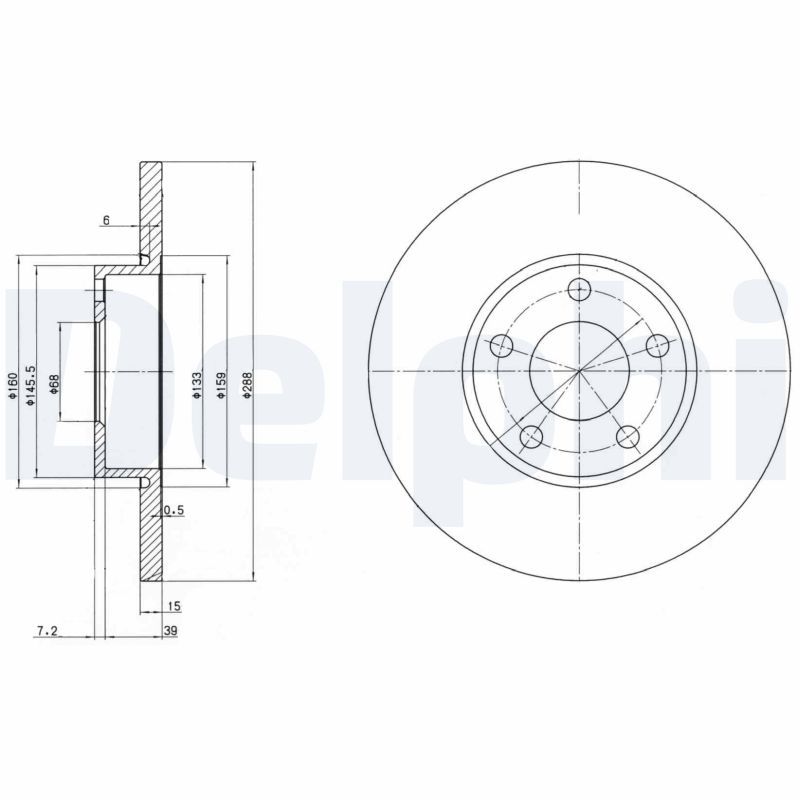 Brake Disc BG2749