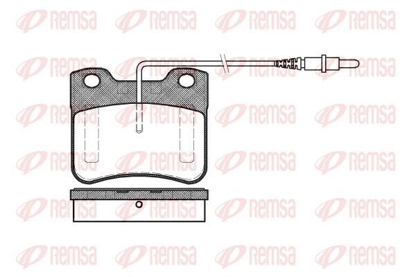 Brake Pad Set, disc brake 0247.24