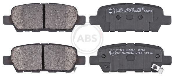 A.B.S. 37321 - Bremsbelagsatz, Scheibenbremse