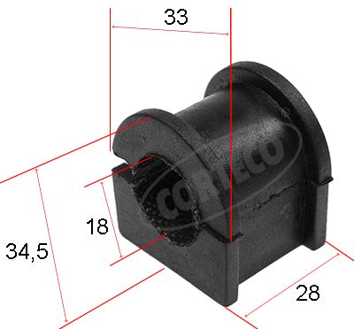 SUPPORT DE STABILISATEUR F