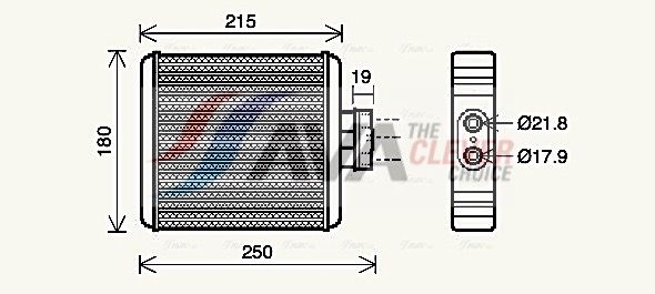 Wärmetauscher, Innenraumheizung
