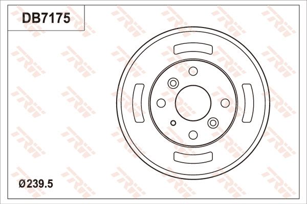 TRW BRAKE DRUM - TecDoc Only