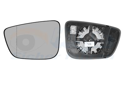 Van Wezel 0550837 Spiegelglas, Außenspiegel