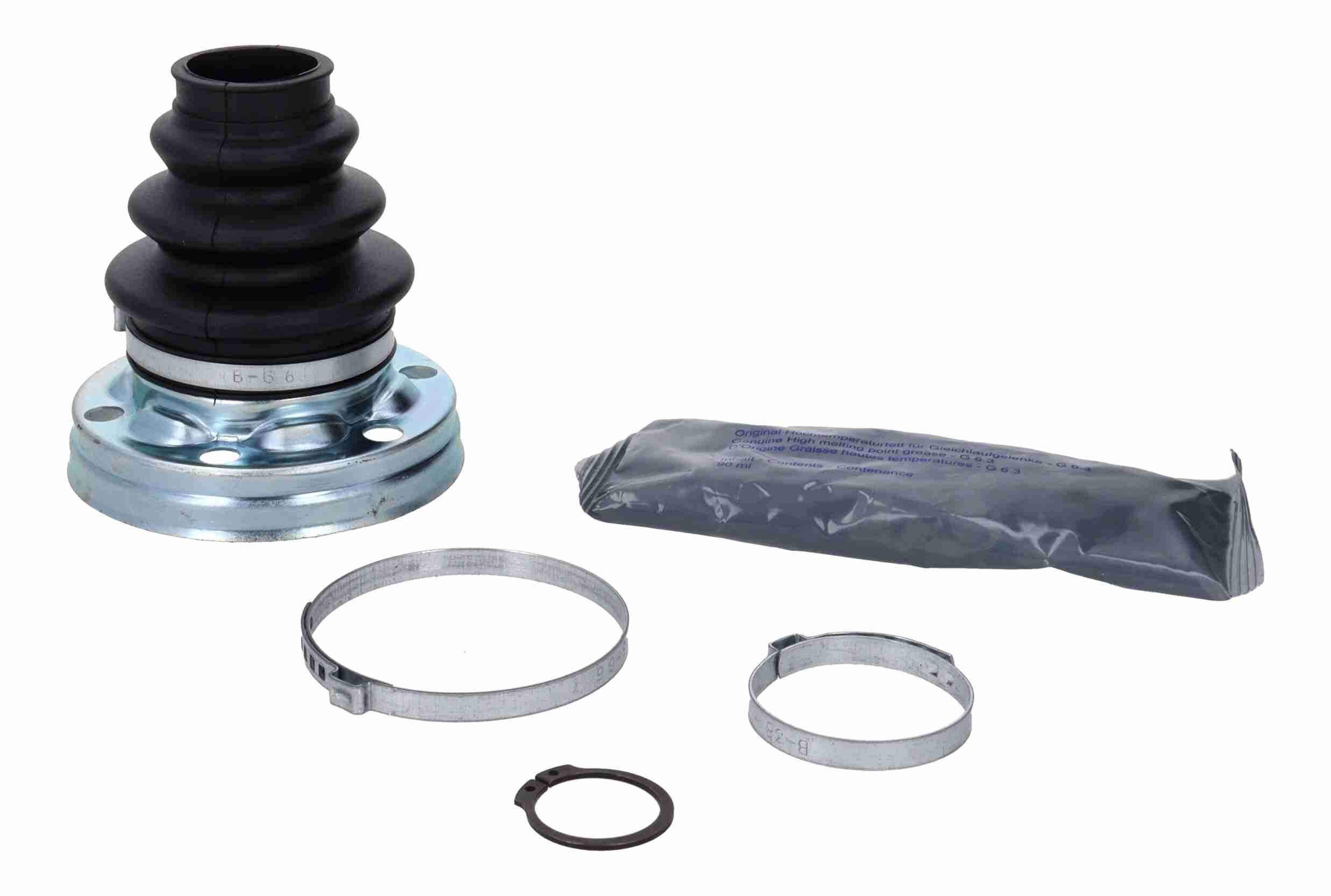 Faltenbalgsatz, Antriebswelle