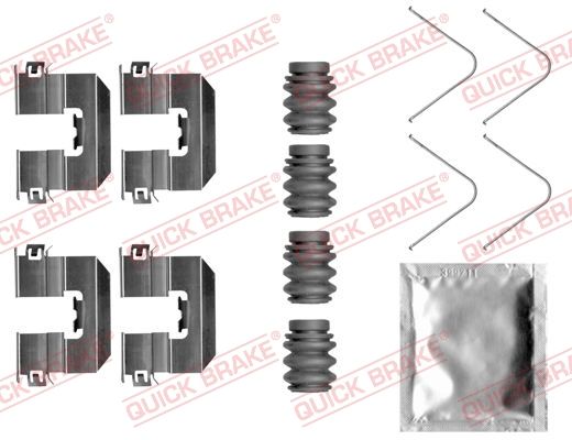 Accessory Kit, disc brake pad 109-0058