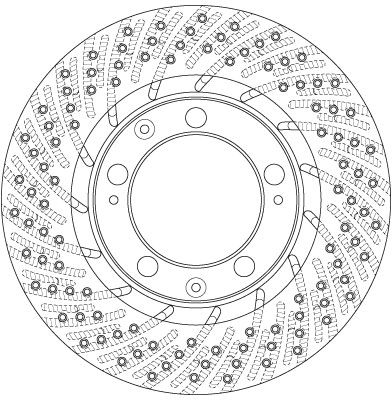 TRW BRAKE DISC - TecDoc 2