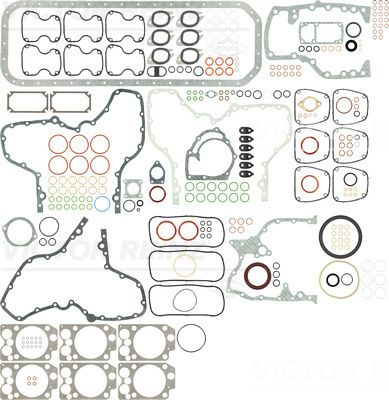 Juego completo de empaques, motor