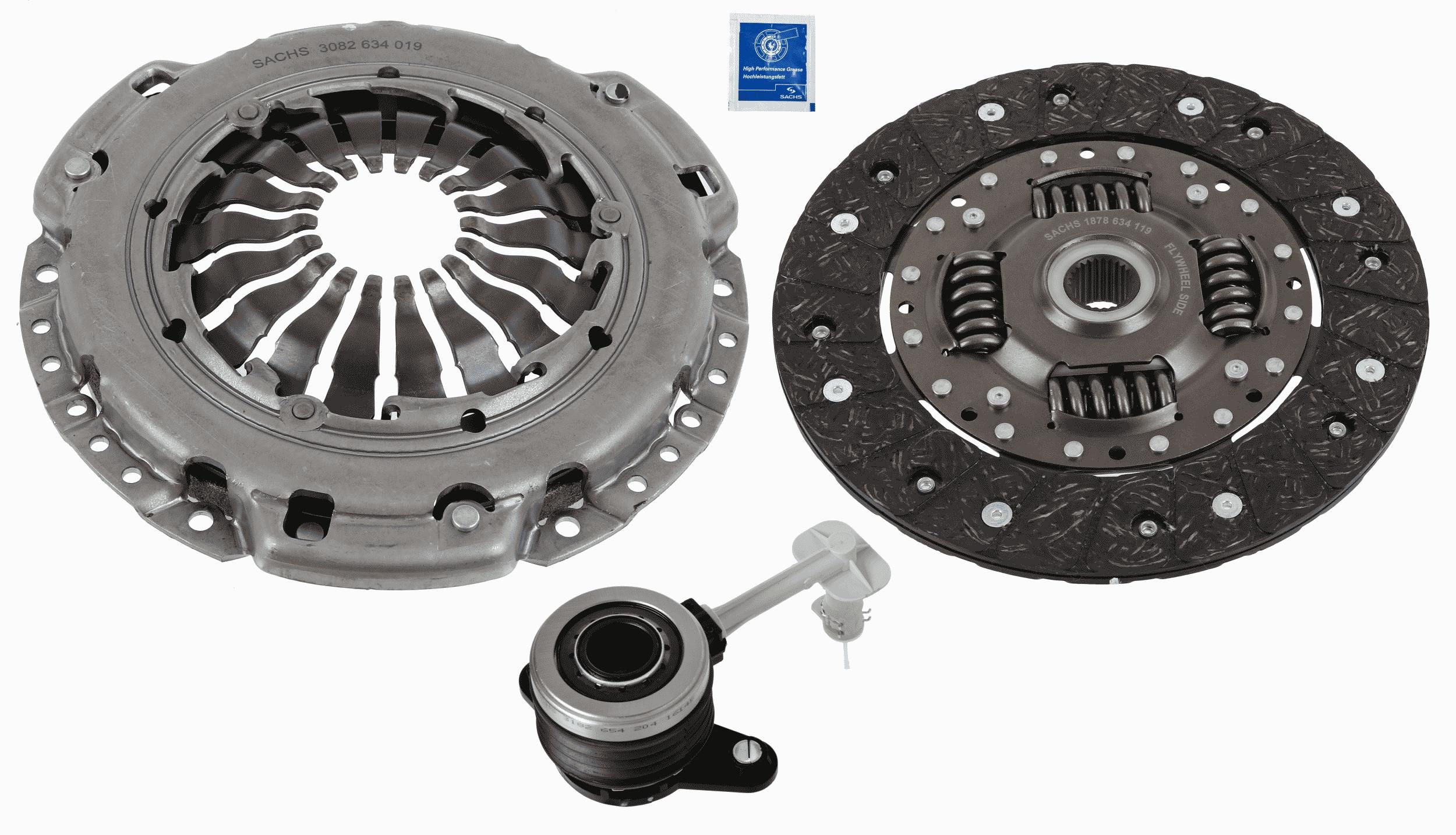 SACHS 3000 990 574 - Kupplungssatz Kit plus CSC