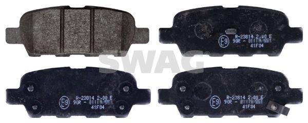 Brake Pad Set, disc brake 60 11 6198