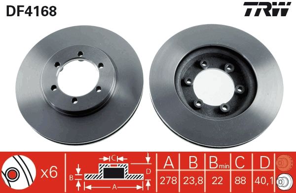 PAIRE DE DISQUES  9900