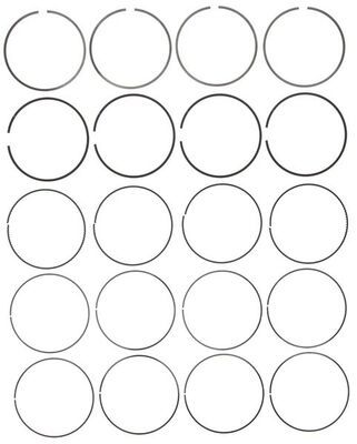 Juego de anillo para pistón