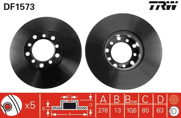 PAIRE DE DISQUES  9900