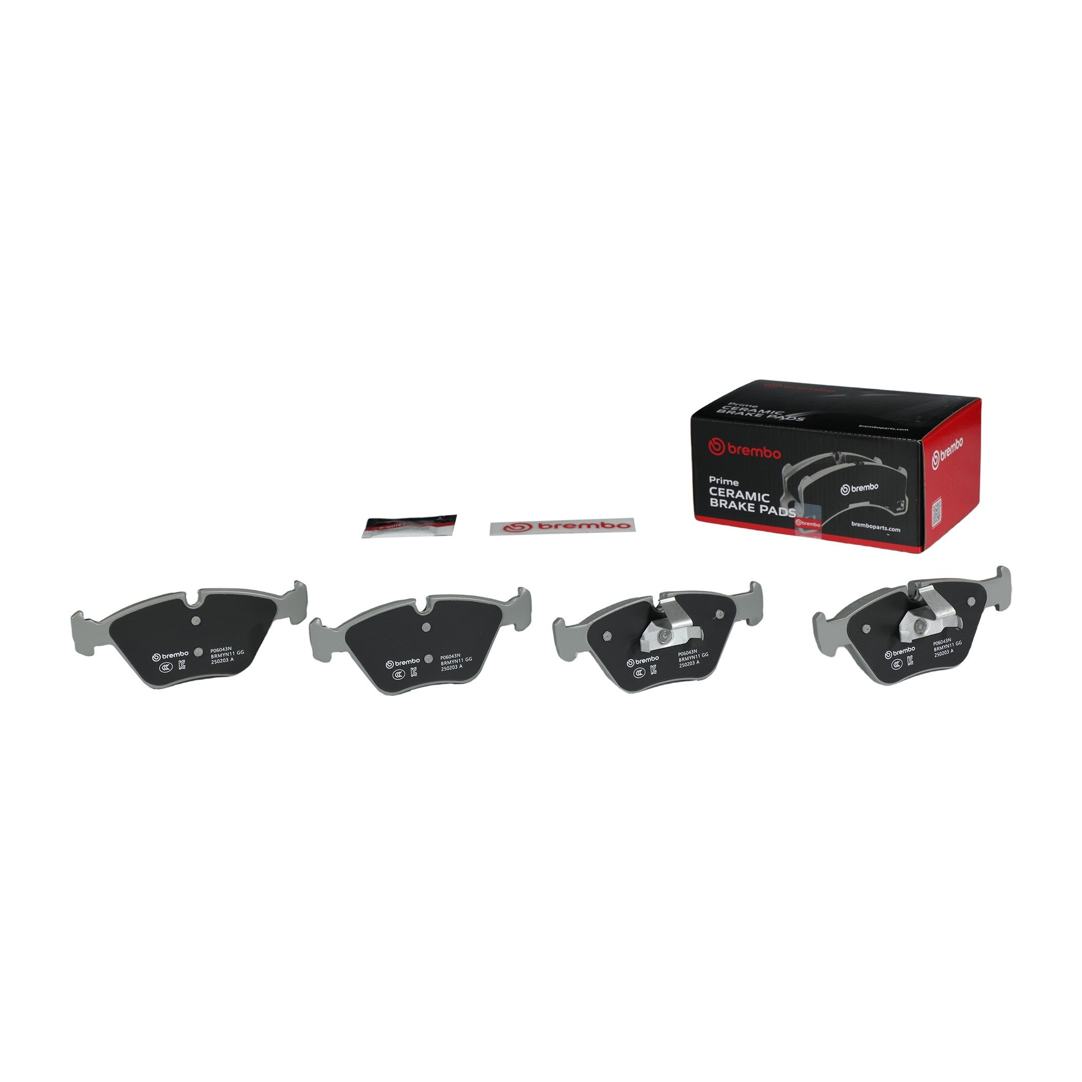 BREMBO DISC PAD -  BMW 330i E46 99-05 (FRT) - TecDoc 1