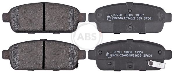 Brake Pad Set, disc brake 37790