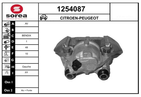 ETRIER GH BDX 205  .