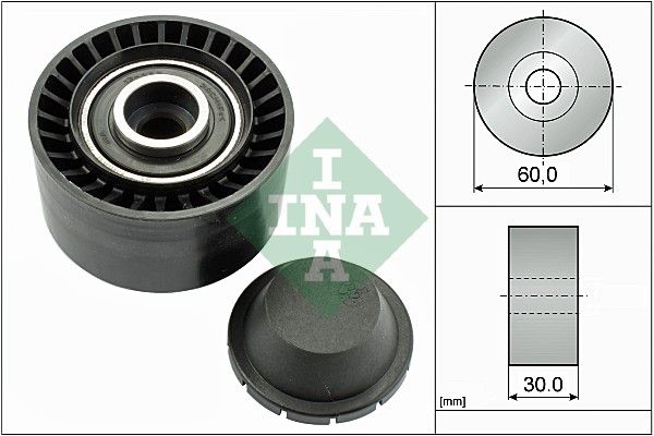 Deflection/Guide Pulley, V-ribbed belt 532 0320 10