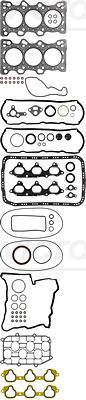 Juego completo de empaques, motor