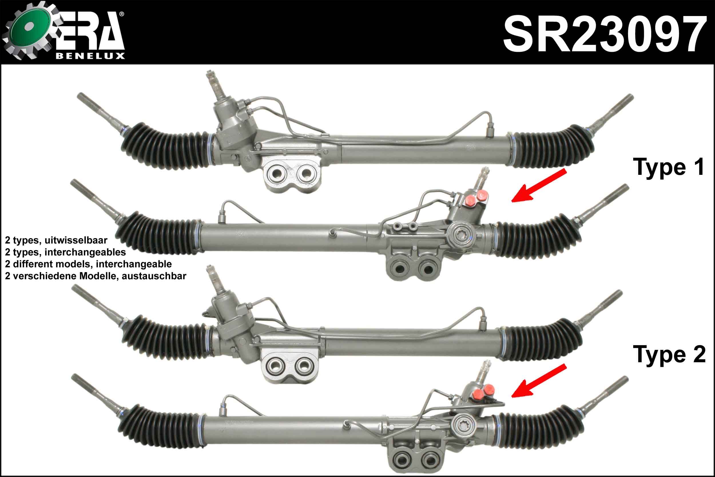 SR23097 ERA Benelux kormánygép
