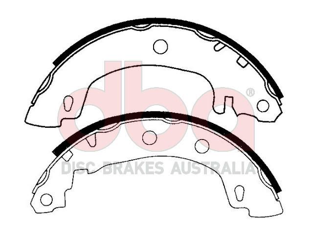 Street Series Brake Shoes [Renault Megan 203.2mm] - TecDoc Only