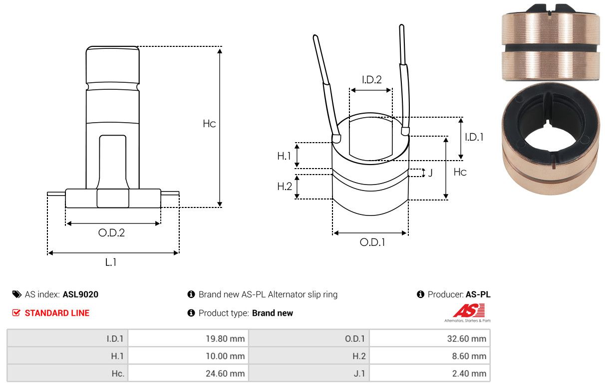 Schleifring, Generator