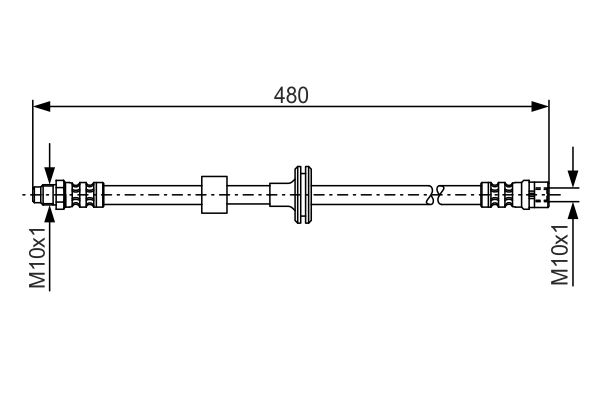 Brake Hose 1 987 476 778