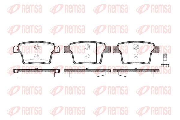 Brake Pad Set, disc brake 1149.10