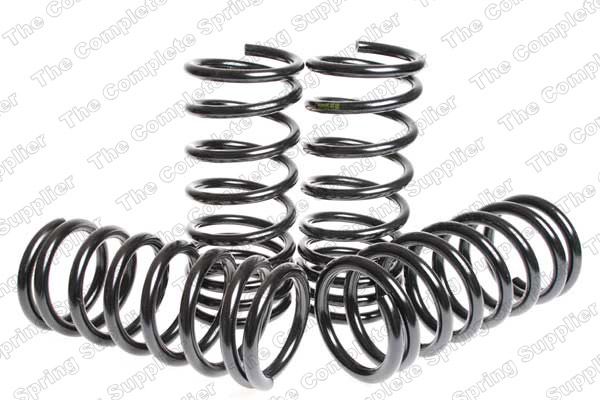 Fahrwerkssatz, Federn