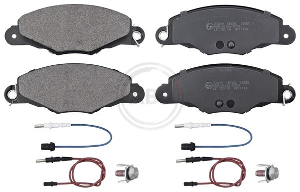 Brake Pad Set, disc brake 37039