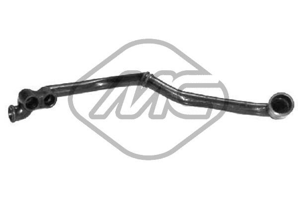 Metalcaucho 08229 - Rohrleitung, AGR-Ventil