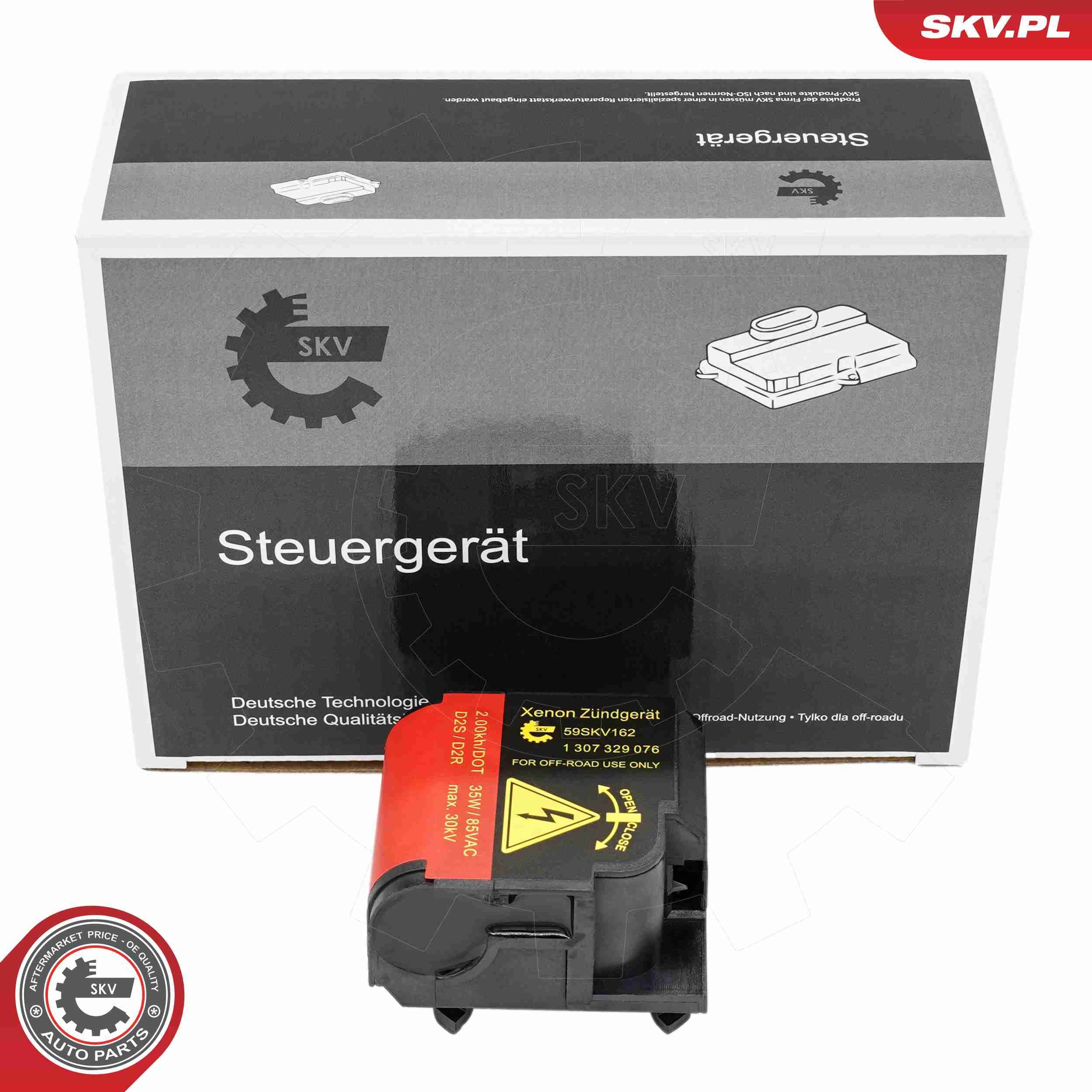 Steuergerät, Beleuchtung