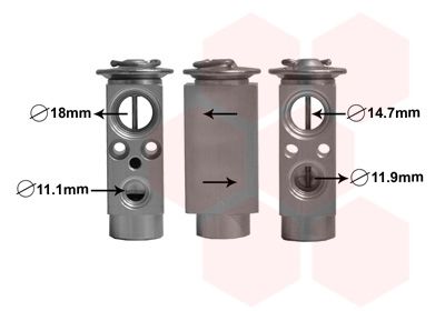 Expansionsventil, Klimaanlage