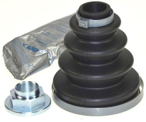 Faltenbalgsatz, Antriebswelle