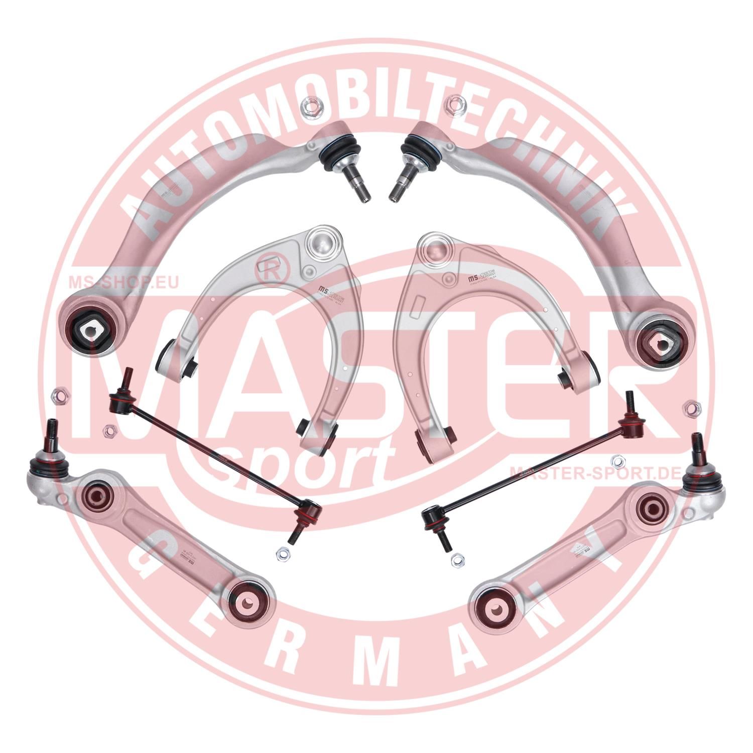 37187-KIT-MS MASTER-SPORT GERMANY Vezetőkarkészlet, kerékfelfüggesztés
