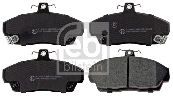 Brake Pad Set, disc brake 16114