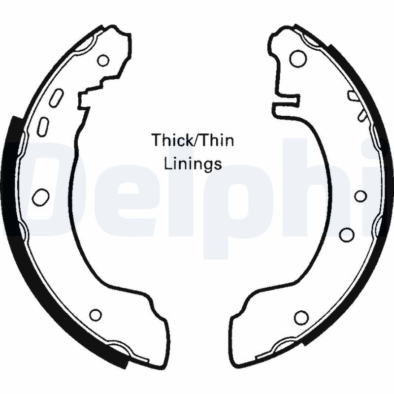 Brake Shoe Set LS1620