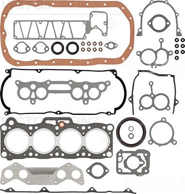 Juego completo de empaques, motor