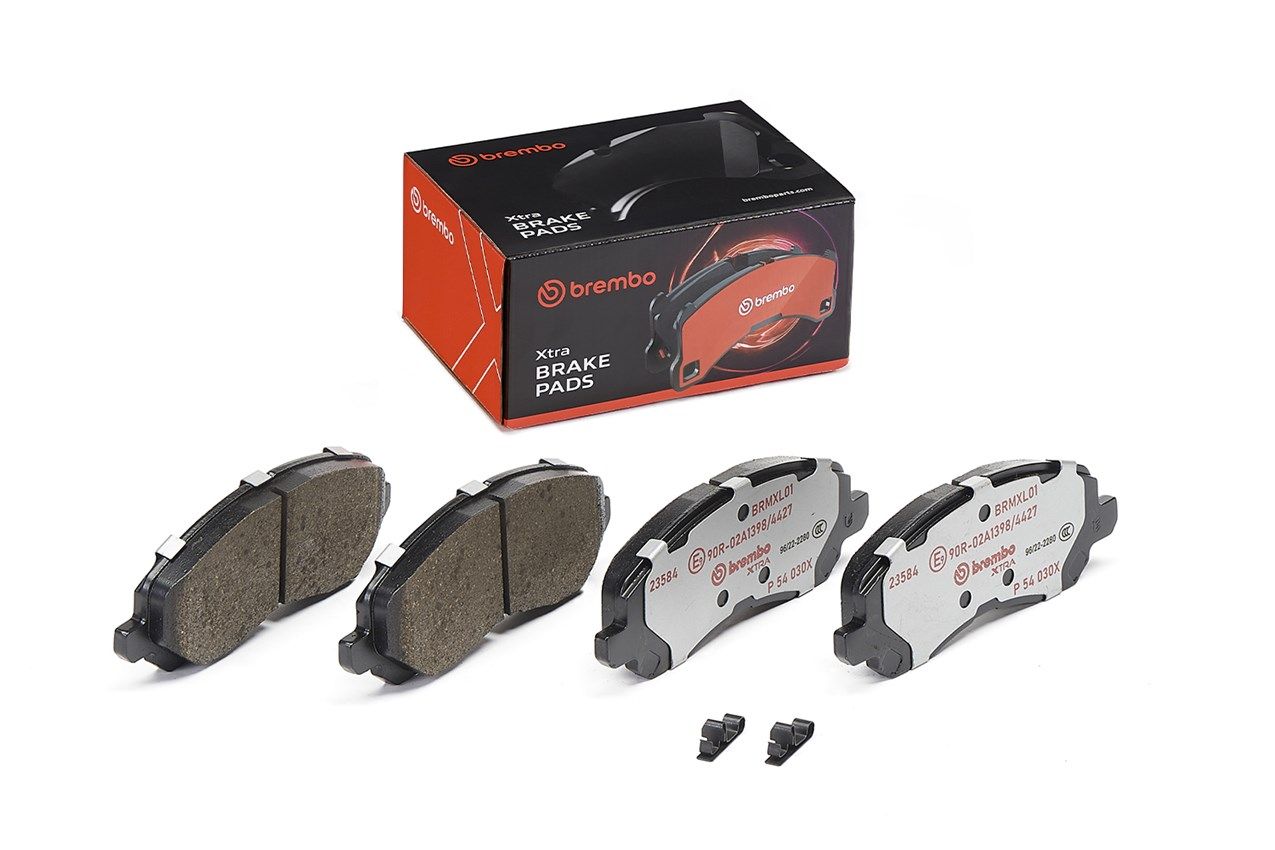 BREMBO P 54 030X - Bremsbelagsatz, Scheibenbremse XTRA LINE