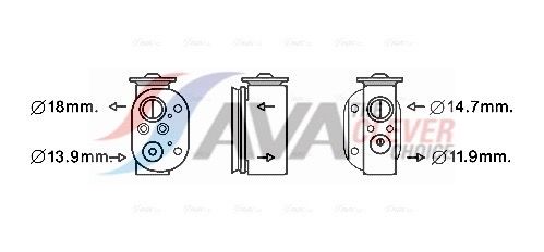 Expansionsventil, Klimaanlage