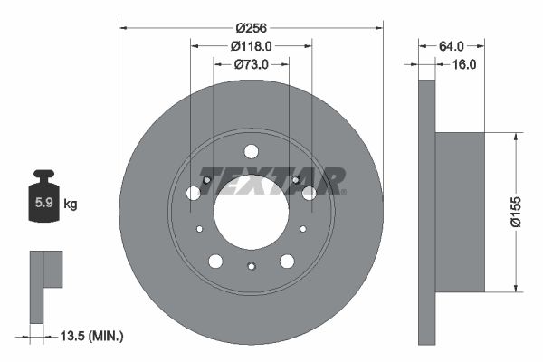 Brake Disc 92034400