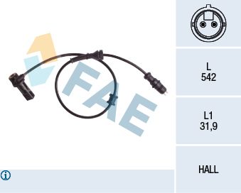 Sensor, Raddrehzahl