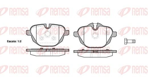 Premium Rear Brake Pad Set Premium Rear Brake Pad Set