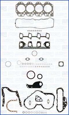 Juego completo de empaques, motor