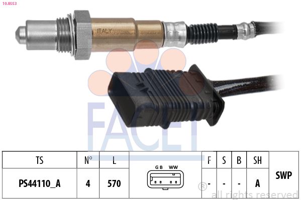 Lambda Sensor 10.8553