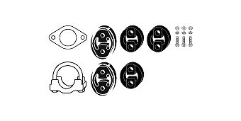 Montagesatz, Abgasanlage