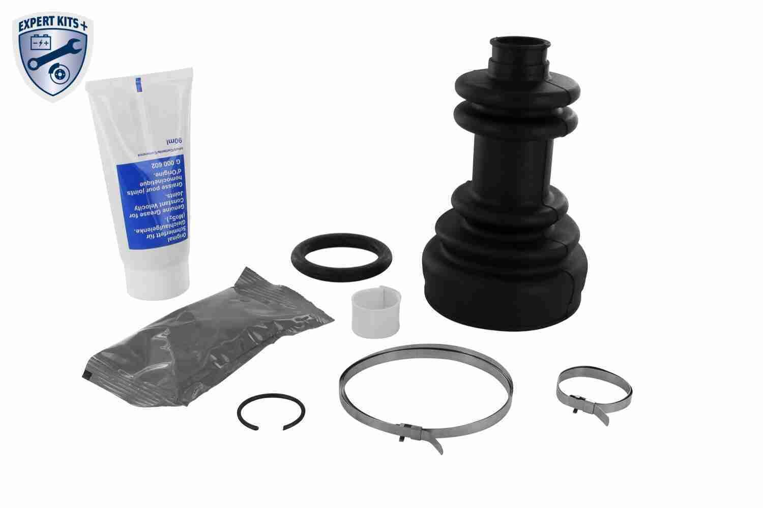 Faltenbalgsatz, Antriebswelle